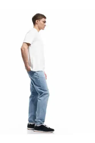 Normal Bel Pamuklu Tapered Fit Jean Pantolon - Joe Jean - 2