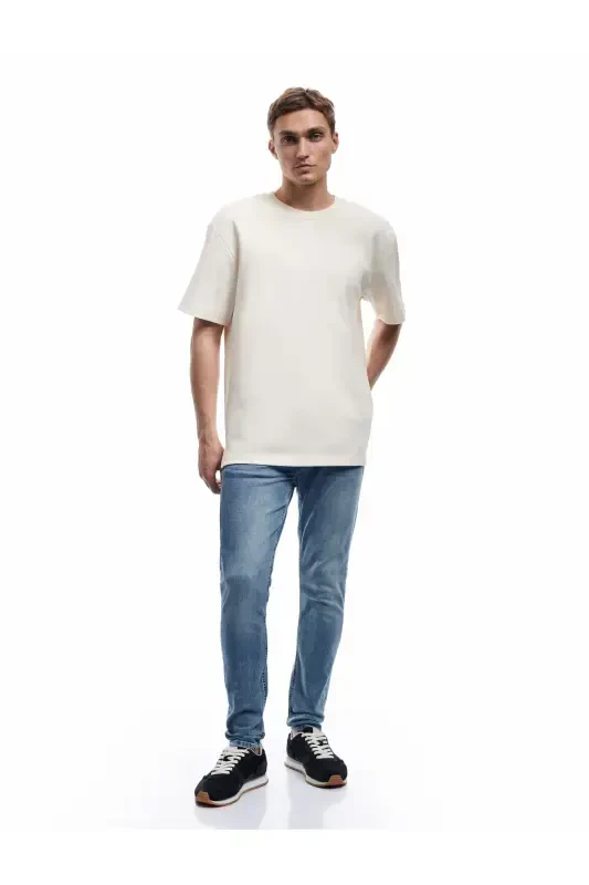 Normal Bel Pamuklu Skinny Fit Jean Pantolon - Mich - KOTON