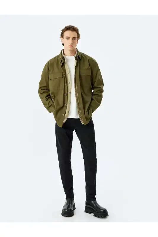 Normal Bel Pamuklu Slim Fit Jean Pantolon - Brad J - Modazone