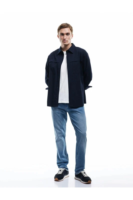 Normal Bel Pamuklu Straight Fit Jean Pantolon - Ma - KOTON