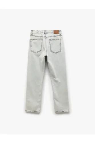 Normal Bel Paxtali 90's Slim Fit Jinsi Shim - H - 5
