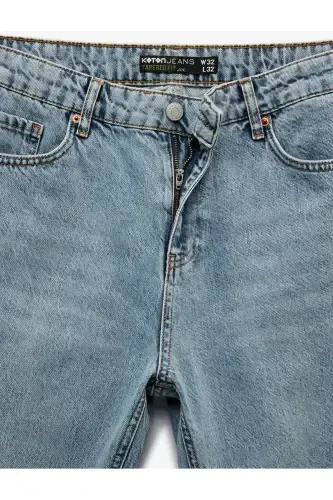 Normal Bel Paxtali Tapered Fit Jinsi Shim - Joe - 7