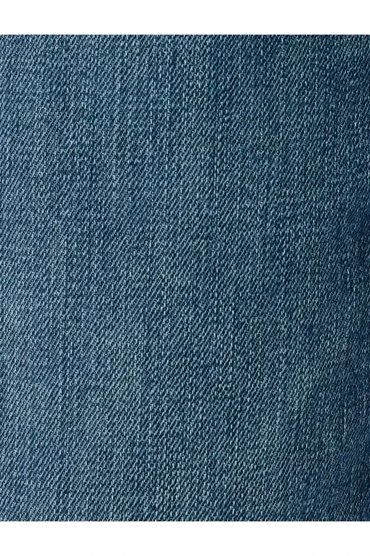 Normal Bel Paxtali To‘g‘ri Kesimli Jinsi Shim - Ma - 6