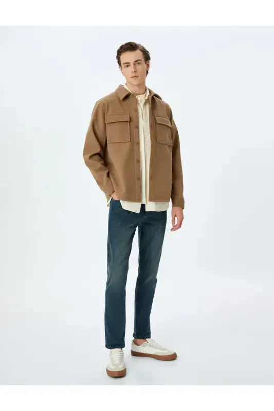 Normal Bel Slim Fit Jins - Brad Jean - KOTON