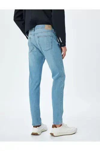 Normal Bel Slim Fit Kot Pantolon - Brad Jean - 4