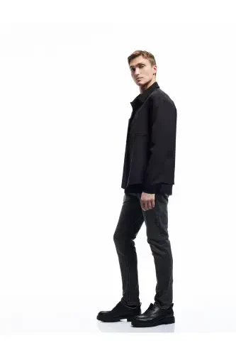 Normal Waist Belted Cotton Pocket Detailed Slim Fit Jean Pants - KOTON (1)