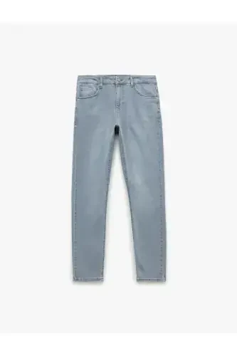 Нормальные хлопковые джинсы скинни - Mich - 5