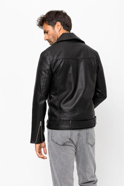 North Men's Leather Jacket - 24