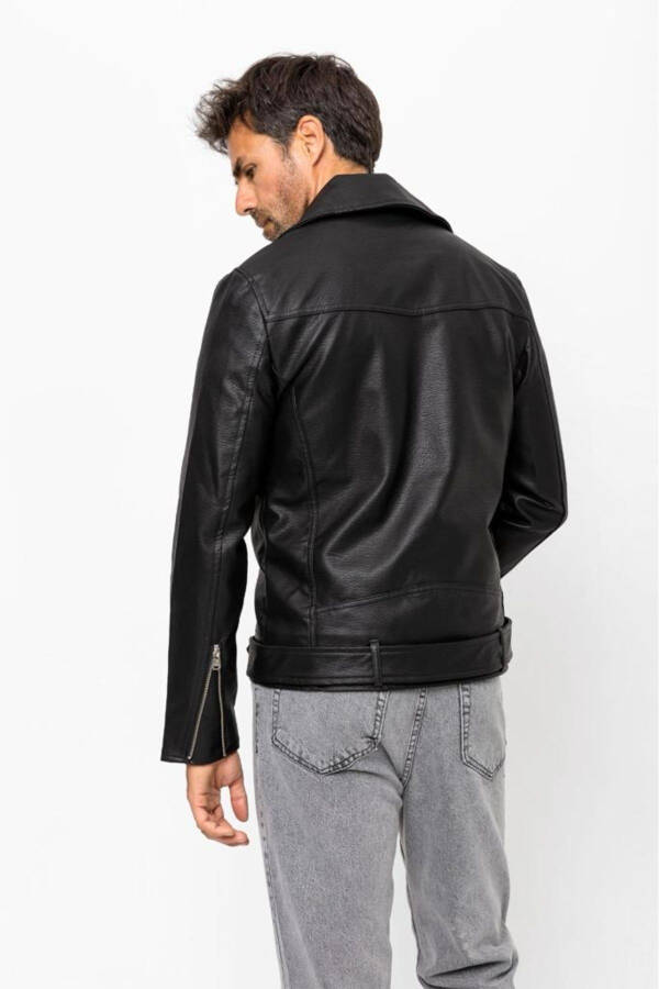 North Men's Leather Jacket - 24