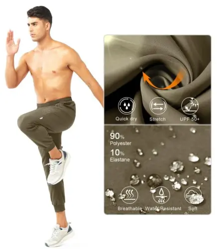 NORTHYARD erkaklar atletika yugurish shimlar engil mashq joggers tez quriydigan sport zalida sport shimlari faol sport izi mashqlari - 5