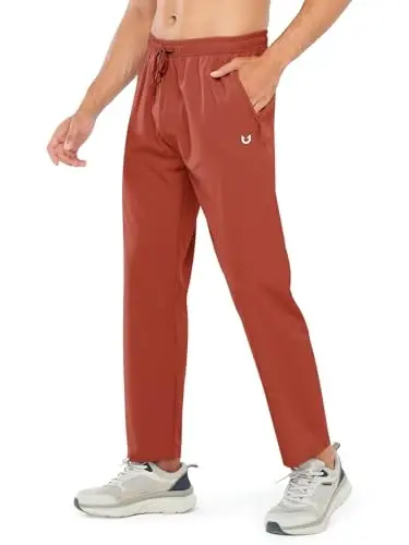 NORTHYARD Men's Athletic Pants Running Workout Gym Lightweight Quick Dry | Track Jogging Casual Sweatpants Sports, Zipper Pockets, Elastic Waist, Breathable, 4-Way Stretch, Cooling, Reflective Strips 