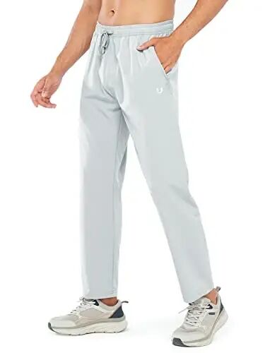NORTHYARD Men's Athletic Pants Running Workout Joggers Lightweight Gym Jogging Track Casual Sweatpants with Zipper Pockets - NORTHYARD