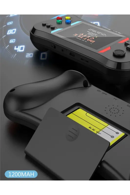 Ностальгическая игровая консоль Atari Gamebox с 500 играми 2 в 1 - 4