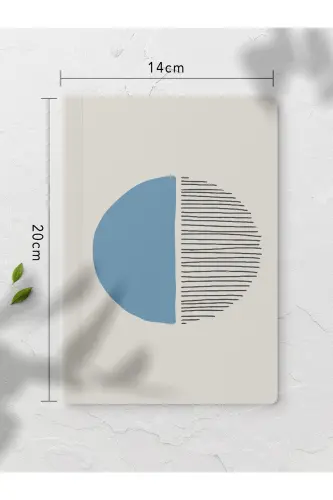 Notebook Set - Geometric - 4 Pieces - 14cm*20cm - 64 Pages - Blank-Colorful II - 3