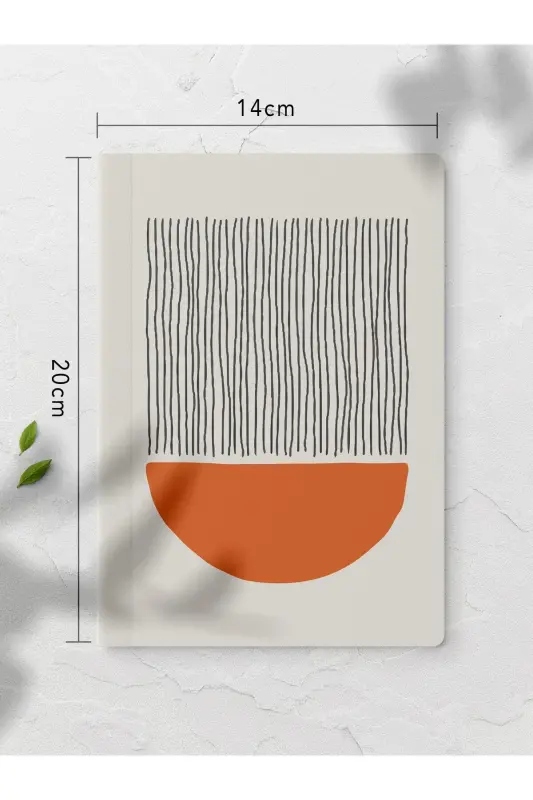 Notebook Set - Geometric - 4 Pieces - 14cm*20cm - 64 Pages - Blank-Colorful II - 4