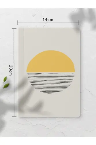 Notebook Set - Geometric - 4 Pieces - 14cm*20cm - 64 Pages - Blank-Colorful II - 5