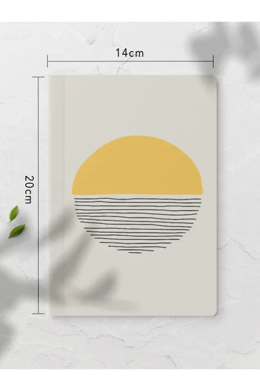 Notebook Set - Geometric - 4 Pieces - 14cm*20cm - 64 Pages - Blank-Colorful II - 5