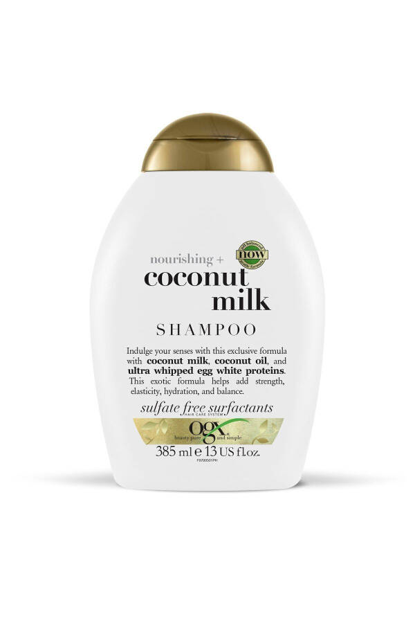 Nourishing Coconut Milk Sulfate-Free Shampoo 385 ml - 1