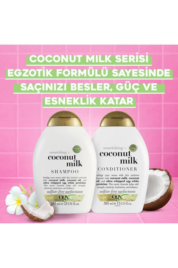 Nourishing Coconut Milk Sulfate-Free Shampoo 385 ml - 2