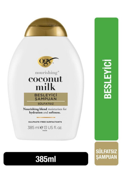 Nourishing Coconut Milk Sulfate-Free Shampoo 385 ml - 6