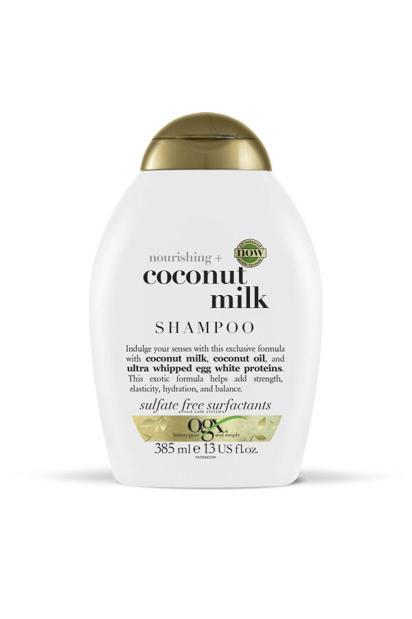 Nourishing Coconut Milk Sulfate-Free Shampoo 385 ml - 8