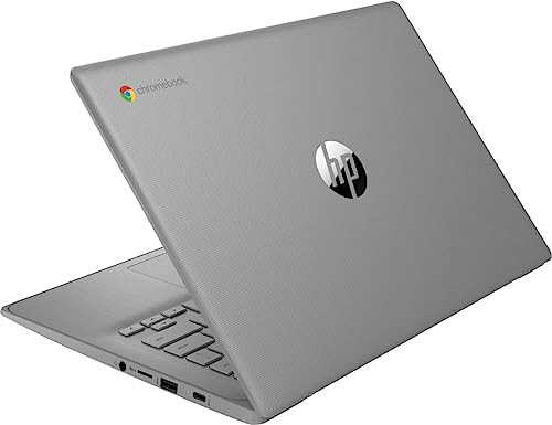 Ноутбук HP Chromebook 2023 года, 14-дюймовый экран, процессор Intel Celeron N4120, 4 ГБ ОЗУ, 64 ГБ eMMC, графика Intel UHD Graphics 600, Wi-Fi, Bluetooth, Chrome OS, Современный серый - 4