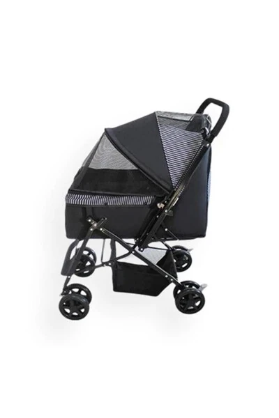 Nova Pet Stroller 52x76.5x95cm Black - ZAMPA