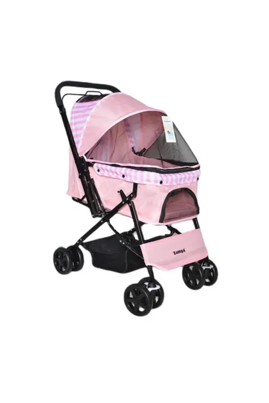 Nova Pet Stroller 52x76.5x95cm Pink - 8