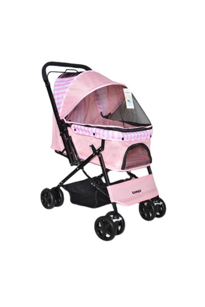 Nova Pet Stroller 52x76.5x95cm Pink - 1