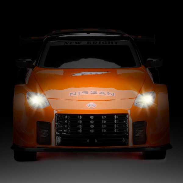 Новая Яркая (1:16) Forza Nissan Z Батарейка Пульт Дистанционного Управления Спортивный Автомобиль, Оранжевый 942U-5 Детский - 4