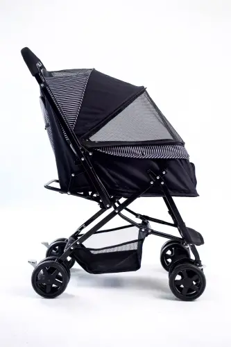 Новая коляска для кошек/собак 52x76.5x95см Черная - 8