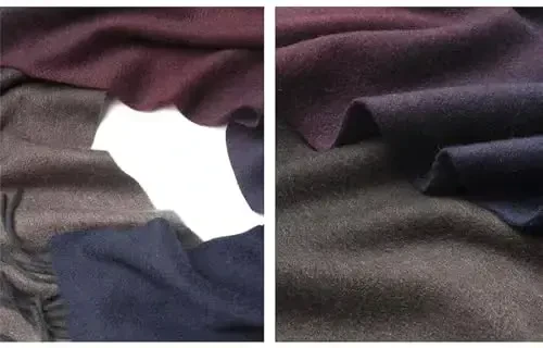 Novawo Wool Scarf Soft Warm Winter Scarves Wraps for Women and Unisex - 2