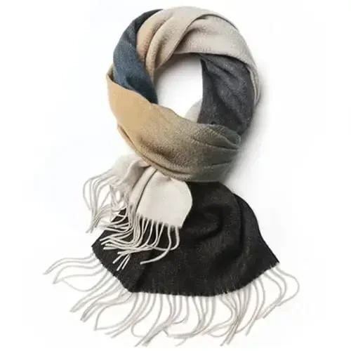 Novawo Wool Scarf Soft Warm Winter Scarves Wraps for Women and Unisex 