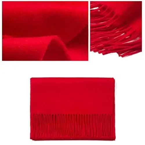 Novawo Wool Scarf Soft Warm Winter Scarves Wraps for Women and Unisex - 4