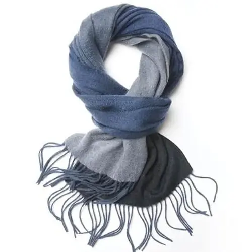 Novawo Wool Scarf Soft Warm Winter Scarves Wraps for Women and Unisex 