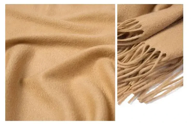 Novawo Wool Shawl Large Thick PasModazoneina Travel Blanket Scarf Winter Wraps for Women - 5