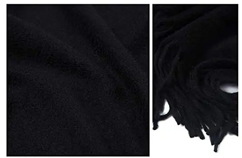 Novawo Wool Shawl Large Thick PasModazoneina Travel Blanket Scarf Winter Wraps for Women - 3