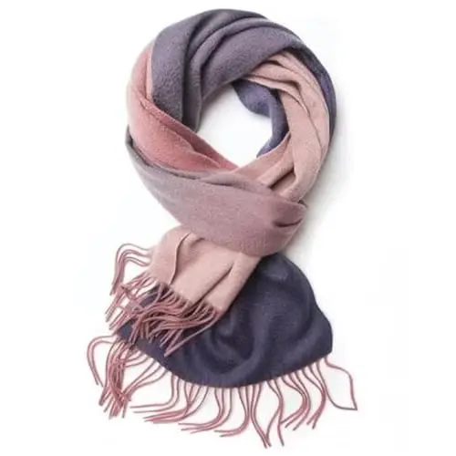 Novawo Wool Scarf Soft Warm Winter Scarves Wraps for Women and Unisex - 1