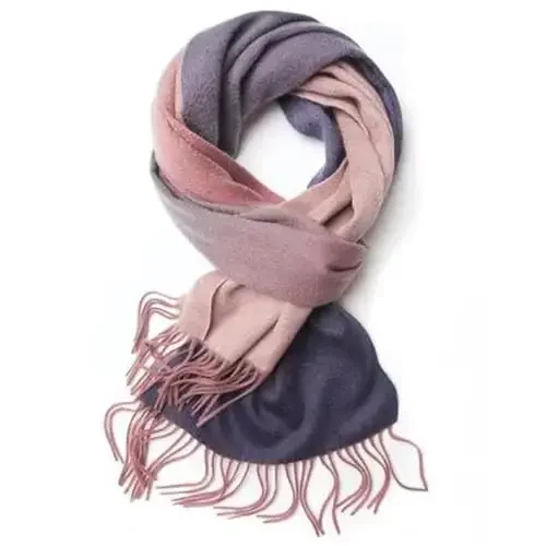 Novawo Wool Scarf Soft Warm Winter Scarves Wraps for Women and Unisex 