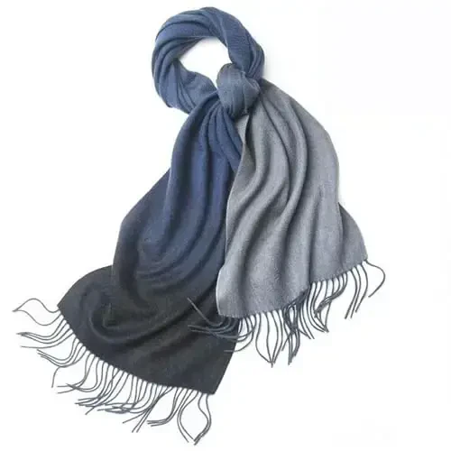 Novawo Wool Scarf Soft Warm Winter Scarves Wraps for Women and Unisex - 3