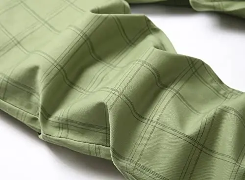 NOVOCCT erkaklar kostyumi shim - Slim Fit erkaklar kundalik shimlari - Yassi old cho'zilgan tor biznes kundalik Chinos shim erkaklar uchun - 5