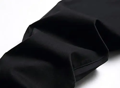 NOVOCCT Мужские брюки - Slim Fit, повседневные мужские брюки, эластичные узкие деловые повседневные брюки чинос с плоским передом для мужчин - 4