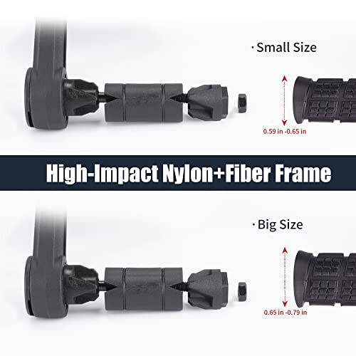 Новое Зеркало для Велосипеда на Руле, APLSTOW HD Зеркала для Электровелосипедов с Линзой из Автомобильного Стекла, Стойкие к Повреждениям, Безопасные Зеркала Заднего Вида для Велосипеда (Пара) - 5