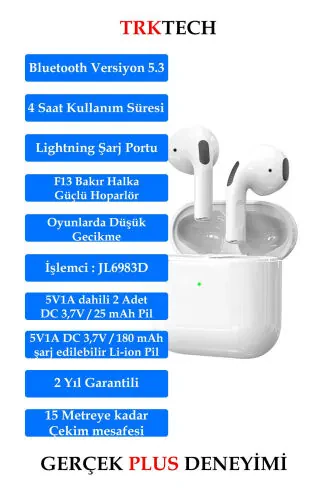 Новые Pro 5 Plus Ios Android Совместимые Bluetooth Наушники С Качеством Звука Hd - 4