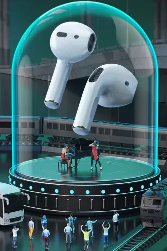 Новые Pro 5 Plus Ios Android Совместимые Bluetooth Наушники С Качеством Звука Hd - 6