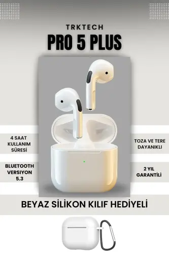 Новые Pro 5 Plus Ios Android Совместимые Bluetooth Наушники С Качеством Звука Hd - 3