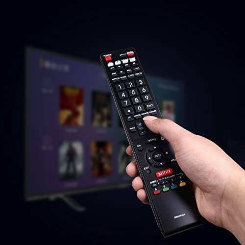 New Universal TV Remote Control for All Sharp Brand TV Smart TV，Aquos TV - 4