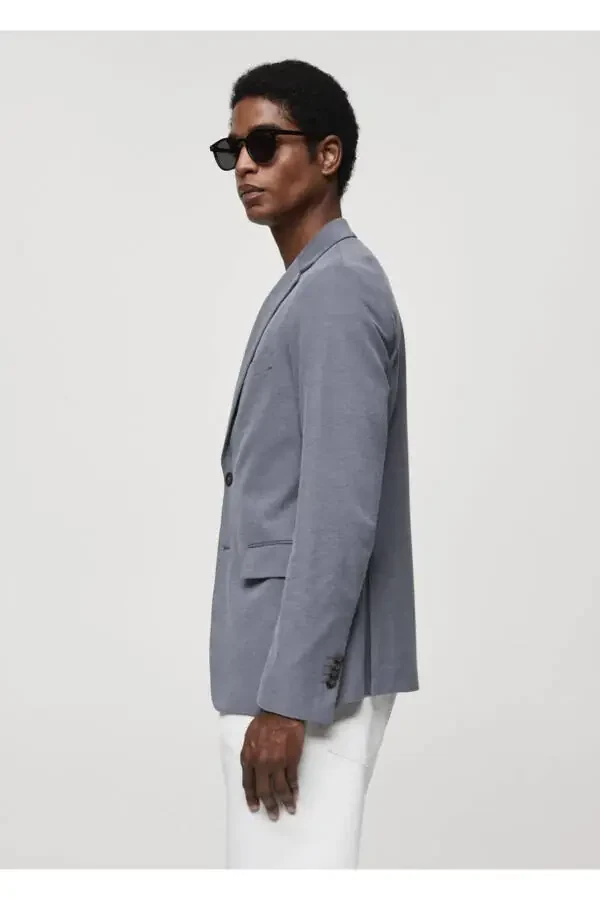 Nozik paxta blazer kurtkasi - 7