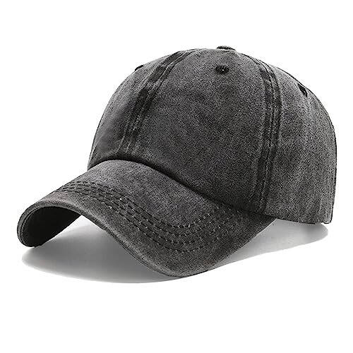 NPJY Baseball Cap Golf Dad Hat Adjustable Original Classic Low Profile Cotton Hat Unconstructed Plain Cap Men Women - 1