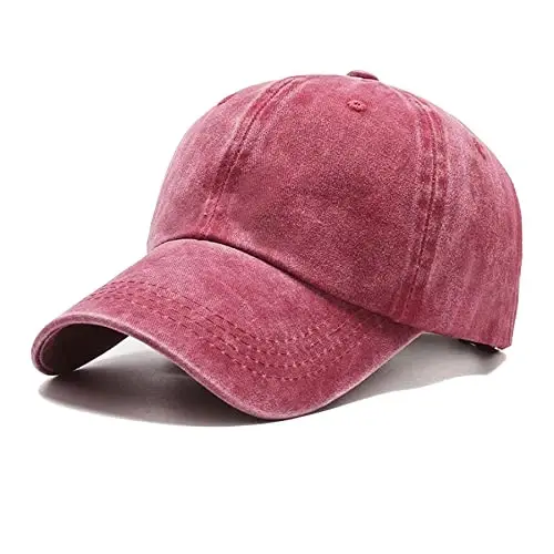 NPJY Baseball Cap Golf Dad Hat Adjustable Original Classic Low Profile Cotton Hat Unconstructed Plain Cap Men Women - NPJY